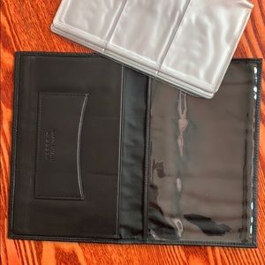 Never Used Bosca Black Leather Card Case